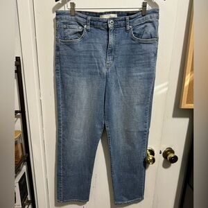 Ella Moss High Waist Straight Jeans 12/31